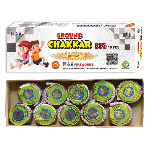 Ground Chakkar Big - 10 Pcs