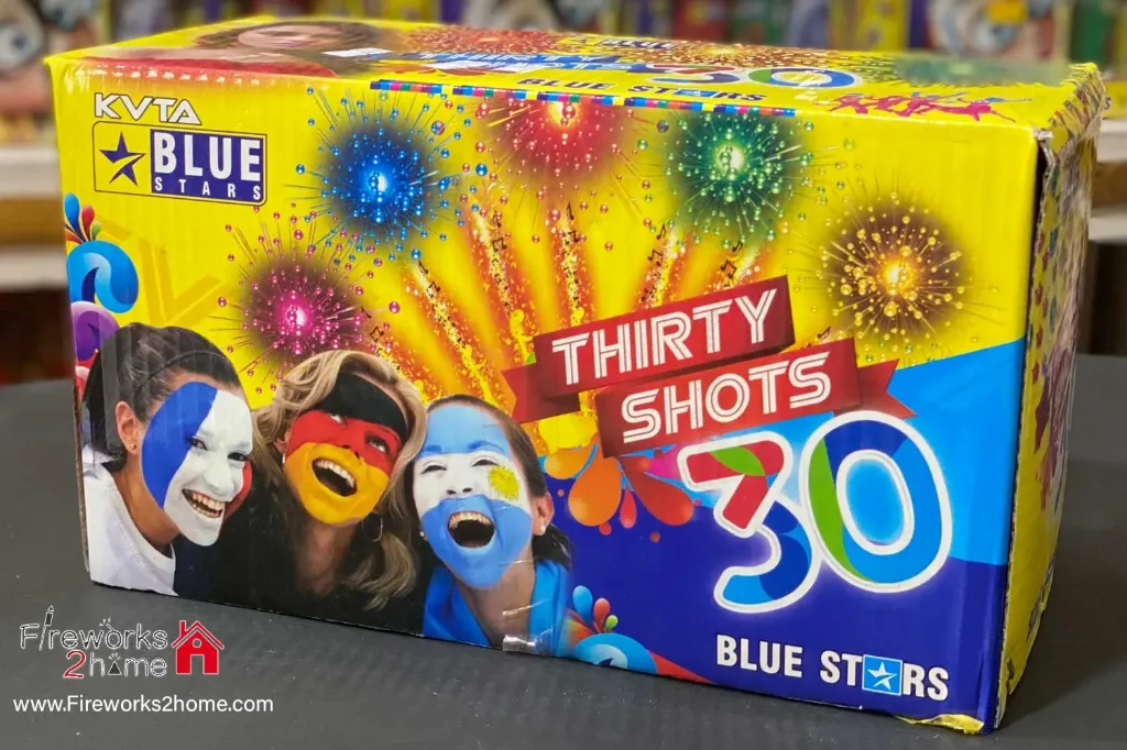 30 Shots Multi Colours