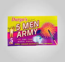 5 Men Army Colour matches