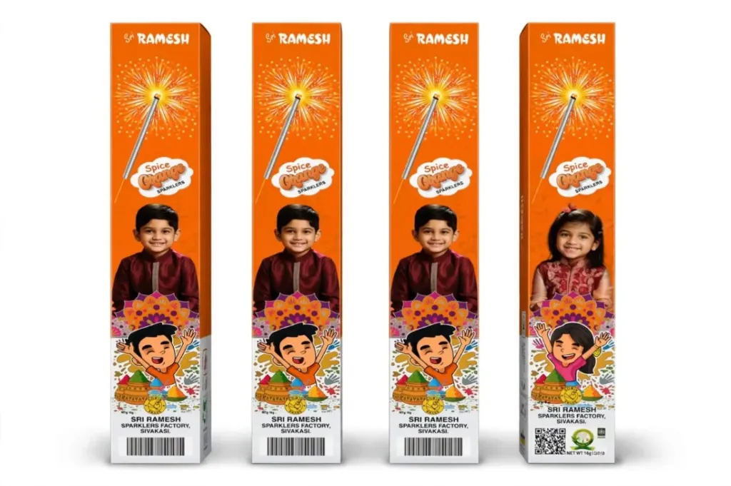 RAMESH 15 CM  Orange