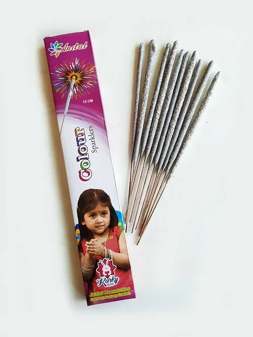 15 CM Crackling Sparkler- 1 Box