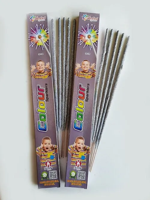 30 Cm Color Sparkler - 1 Box