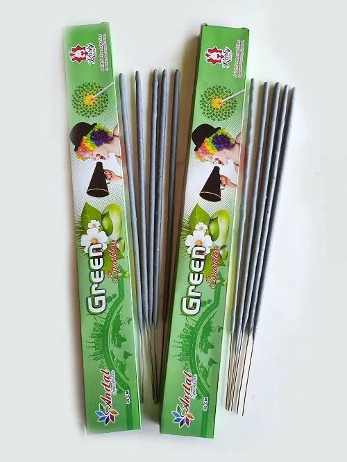 30 Green Sparkler - 1 Box