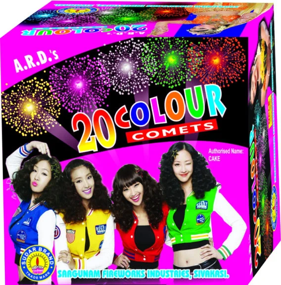 ARD 20 color Comets