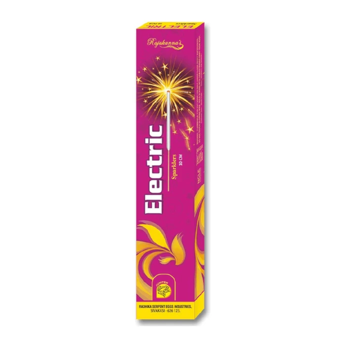 10 Cm Electric Sparkler - 5 Boxes